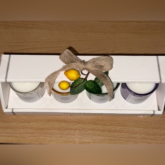 DW HOME French Kitchen Lemon Votive Candle Set. - Picture 9 of 10